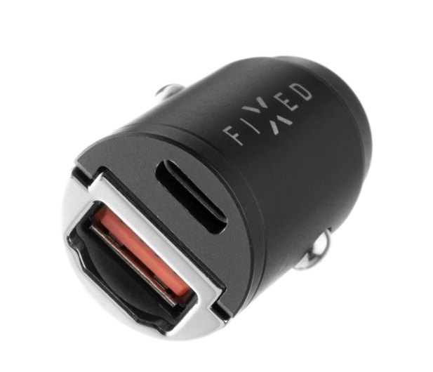 FIXED Ładowarka Samochodowa USB-C/USB Car Charger 30W czarny FIXCC30M-CU-BK - 1249157 - zdjęcie 2